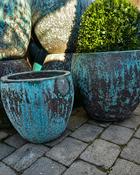 Melbourne Lava Pot Blue - Large (D50cm × H42cm) image