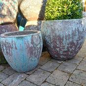 Melbourne Lava Pot Blue image