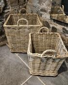 Naos Square Basket On Wheels - Small (W 40 x L 40 x H 54 cm) image