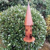 Rustic Metal Birdhouse (66 cm) image