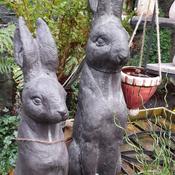 Rustic Rabbit Figures image