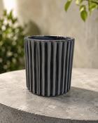 Flower Pot Omania Antra (D14cm × H14cm) image