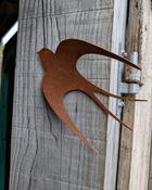Swallows Rusty Bird - Large (L 24 x W 13.5 x D 7 cm)