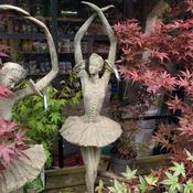 Ballerina In Tutu On Points
