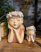 Flower Pot Girl Large (H 23 cm) image