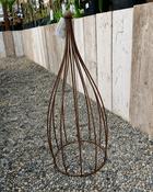 Iron Bali Ball Top Garden Obelisk (Small) image