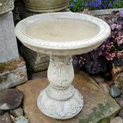 Small Ornate Birdbath