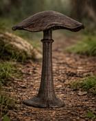 Brown Metal Mushroom