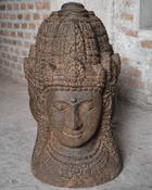 Trimurti Bust - Rust