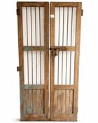 Antique Wooden Door - Style: B