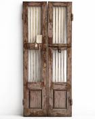 Antique Wooden Door - Style: F
