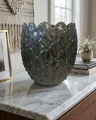 Ceramic Cone Pot Green-Brown
