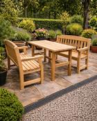 Lucy Table and 2 Bench Set image