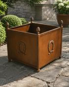 Versailles Planter with Wreath (70 x 70 x 70 cm) image