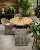 Donny Outdoor Set (4 x Anigor Chairs + 1 Table)