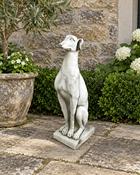 Whippet Stone Statue (H 56 cm) image