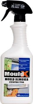 MouldX Mould Remover Chlorine Free Gel 750ml - Kills Mould, Mildew, Moss, Algae, Bacteria - Safe for Wallpaper, Textiles, Leather - Neutral Odor - Spray Bottle