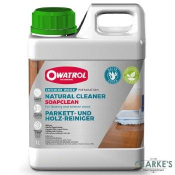 Owatrol Natural Cleaner 1 Litre - Water Based, Biodegradable, For flooring and exterior wood
