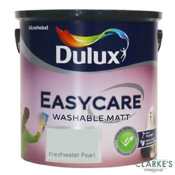Dulux Easycare Washable Matt Freshwater Pearl Paint - Size 2.5 Litre