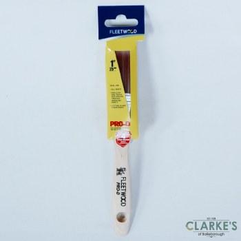 Fleetwood PRO-D Paint Brush 1" for All Paints and Varnishes - Smooth Finish