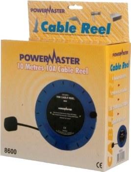 POWERMASTER Cable Reel 10 Metre 10A