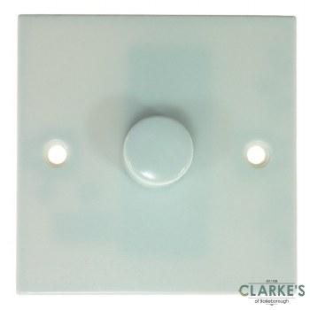 Powermaster 1 Gang 2 Way Dimmer Switch White