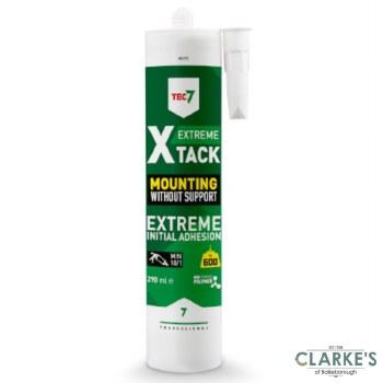 Tec7 X-TACK Adhesive, Mounting Without Support, Extreme Initial Adhesion, Size 290 ml