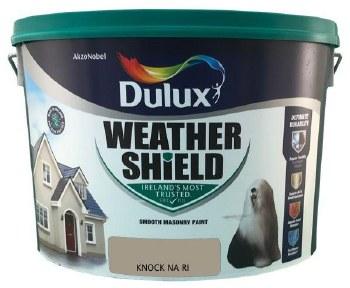 Dulux Weathershield Masonry Paint Knock Na Ri 10L - Ultimate Durability