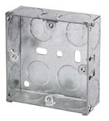 1G 25mm Galvanised Box