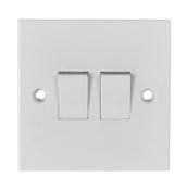 2 Gang 2 Way Lights Switch