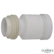Easi Plumb Pan Connector Flexible 4"