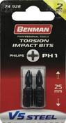 Benman Impact Bits Philips PH2
