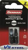 Benman Impact Bits Slot 0.8x5.5mm