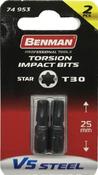 Benman Impact Bits Star T30