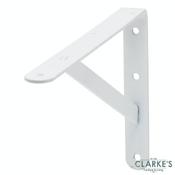 Industrial Shelf Bracket White 20 x 30 cm image