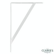 Industrial Shelf Bracket White 25 x 40 cm image