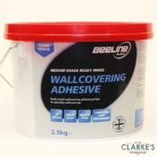 Beeline Medium Grade Ready Mixed Wallcovering Adhesive 2.5 Litre