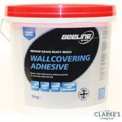 Beeline Medium Grade Ready Mixed Wallcovering Adhesive 5 Litre