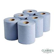 Centrefeed Blue Roll 6 Pack