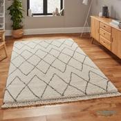 Boho 8280 Cream/Grey Rug 120 x 170cm