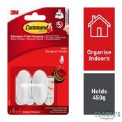 Command 3M Small Designer Hooks