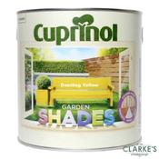 Cuprinol Garden Shades Dazzling Yellow 1 Litre image