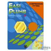 Easi Plumb 3/4" Brass Compression Blanking Cap