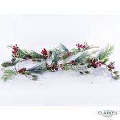 Winter Snow Christmas Garland 180 cm