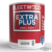 Fleetwood Extra Plus Vinyl Matt White 2.5 Litre