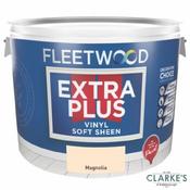 Fleetwood Extra Plus Vinyl Soft Sheen Magnolia 10 Litre