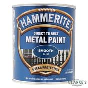 Hammerite Metal Paint Smooth Blue 750ml