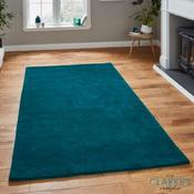 Kasbah KB2025 Wool Dark Teal Rug 150 x 230cm image