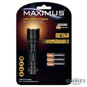 Maximus LED Flashlight 3w 135 Lumen