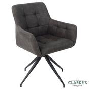 Milan Dining Chair Grey image